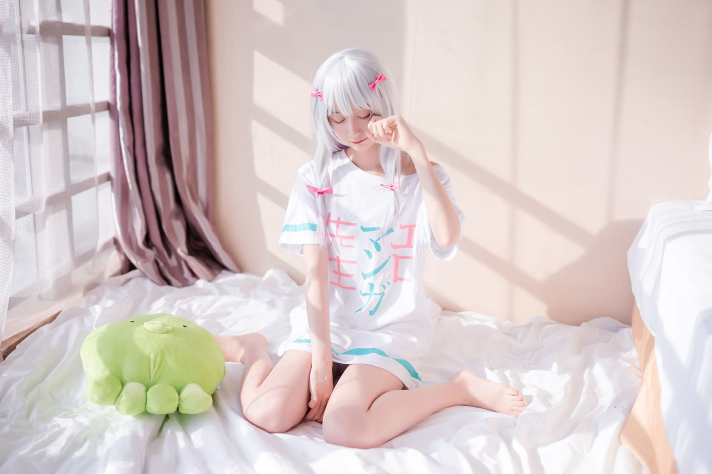 [萝莉COS]木绵绵OwO白发魔女插图5